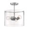 Nuvo Fixture, Semi Flush, 3-Lght, Incandescent, 60W, 120V, A19, Medium Base, Length: 11.75 60/7178 - alternate 4